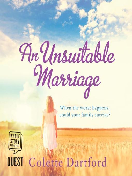 Title details for An Unsuitable Marriage by Colette Dartford - Available